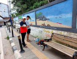 Forum Kibar Pemuda Merah Putih Bersama PT Timah Tbk Renovasi dan Percantik Jalur Hijau di Kecamatan Parittiga