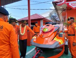 Cek Kelengkapan Peralatan Basarnas, Marsekal Henri Alfiandi Berkunjung ke Babel