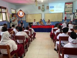 Jasa Raharja Babel Bersama Dishub Babel Sosialisasi Program Pelajar Sadar Lalu Lintas di SDN 15 Pangkalpinang