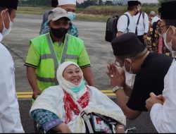 Tiba di Babel, 65 Jemaah Haji asal Basel Disambut Bupati Riza