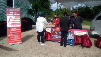 Disperindag Babel Buka Pos Layanan Pengaduan Konsumen di Terminal Selindung Baru dalam Operasi Pasar