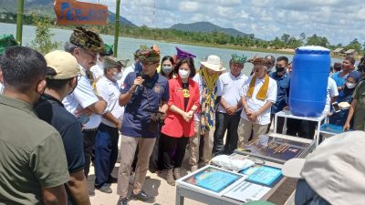 Kunjungan Menparekraf RI Sandiaga Uno Ingin Kembangkan Wisata Danau Pading