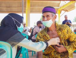 Ratusan Warga Desa Bukit Kijang Berobat di Mobil Sehat PT Timah Tbk