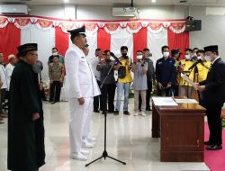 Bupati Algafry Lantik Kepala Desa Perlang dan Bukit Kijang
