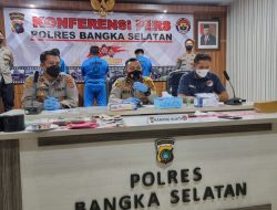 Polsek Payung Ringkus 2 Pelaku Bandar Judi Kodok-kodok di Dusun Air Semut