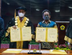 Tingkatkan Kualifikasi Pendidikan Pegawai dan Masyarakat, Pemkab Bateng Teken MoU Bersama Universitas Sriwijaya