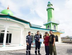 PT Timah Tbk Bantu Renovasi Masjid At Taqwa Nangnung Sungailiat