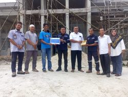 Masjid Baitul Muslim Desa Ranggi Asam Terima Bantuan dari PT Timah Tbk