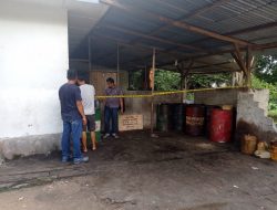 Sebanyak 10 Drum BBM Solar Diamankan Dari Tangan SY