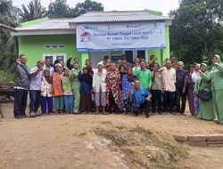 Herman dan Norma Tak Kuasa Menahan Haru Terima Rumah Layak Huni dari PT Timah Tbk dan Kodim 0431 Bangka Barat