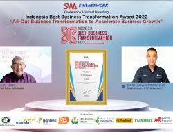 Berhasil Hadapi Era Disrupsi, PLN Sabet Penghargaan Indonesia Best Business Transformation