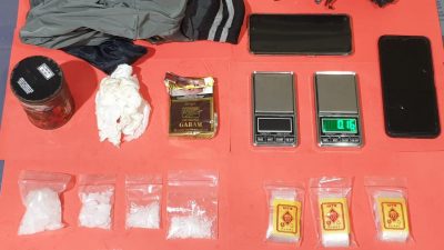 Tiga Bandar Narkoba Diringkus Tim Gradak Satres Narkoba Polres Bangka