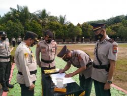 Kapolres Bangka Selatan Berikan Atensi Kepada Tujuh Perwira Baru