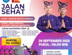 Digelar Besok, Panitia Siapkan 15 Ribu Kupon Undian Jalan Sehat