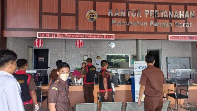 ATR/BPN Digeledah Kejari Babar, Cari Bukti Dugaaan Korupsi