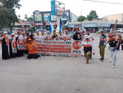 PKS Bangka Gelar Demo Simpatik Minta Kenaikan BBM Dibatalkan