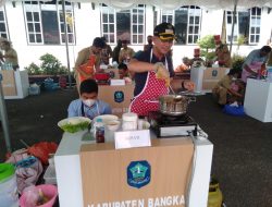 Mulkan Ikut Lomba Masak Lempah Kuning Meriahkan Empat Tahun Bangka Setara