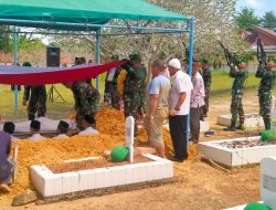 Veteran H A Effendi Mattjik Dimakamkan Secara Militer