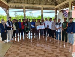 Pemkab Basel Bantu Alat Tangkap Ikan ke Nelayan Sungai LA Jeriji