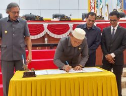 Rapat Paripurna, DPRD Babel Setujui Tiga Raperda Menjadi Perda