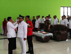 Lantik PAW Kades Ranggung, Ini Pesan Bupati Basel