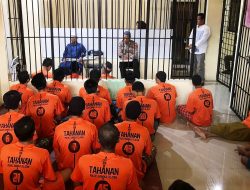 Polres Basel Berikan Binrohtal ke Tahanan, Tingkatkan Keimanan dan Ketaqwaan