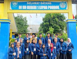 Kunjungi SDN 1 Tanjung Labu, Mahasiswa IAIN SAS Jalankan Program Kelas Belajar Terbuka dan Gerakan Literasi