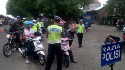 Hari Pertama Operasi Zebra, Satlantas Polres Bangka Tilang 20 Pengendara