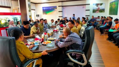 Audiensi RBT Group dan Warga Pergam di Kantor Bupati Basel Temui Jalan buntu