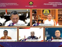 PT Timah Tbk Raih Penghargaan Subroto 2022