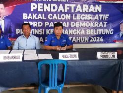 Partai Demokrat Mulai Buka Pendaftaran Bacaleg Pemilu 2024