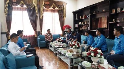 Terima Kunjungan KNPI, Ketua DPRD Babel Bahas Peran Pemuda