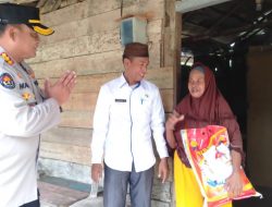 Humas Polda Babel Sambangi Masyarakat Pesisir Desa Batu Belubang