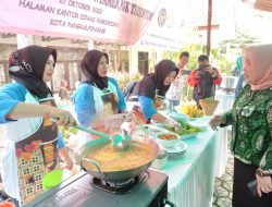Buka Lomba Lempah Kuning Nyamen dan Bazar, Sekda: Kembangkan Makanan Khas Bangka