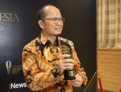 Bateng Terima Penghargaan Outsanding Digital Public Service Initiatives Indonesia Awards Tahun 2022