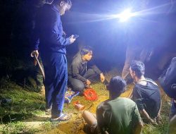 Menambang di Tahura Malam Hari, Dua Penambang Diamankan Timgab