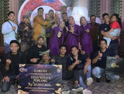 Desa Perlang Raih Juara 3 Anugerah Desa Wisata Indonesia Tahun 2022