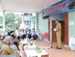 Pj Gubernur Ridwan Djamaluddin Resmikan Ruang Instalasi Hemodialisis