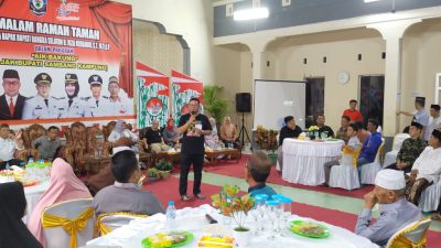Pertama Kali Bupati Nginap di Rumah Warga dan Berikan Pelayanan