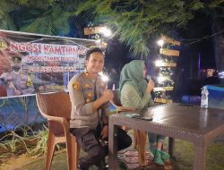 Kapolsek Muntok Terima Keluhan Warga Keranggan
