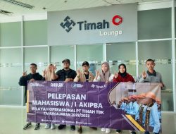 PT Timah Tbk Berikan Beasiswa Bagi Lima Pelajar Bangka Belitung di Akademi Komunitas Industri Pertambangan Bukit Asam