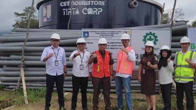 Kejari Babar Tinjau Pembangunan SPAM Senilai Rp 6,1 Miliar