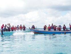 Geliatkan Wisata Bawah Laut di Perairan Bedukang, PT Timah Tbk Tenggelamkan Coral Garden