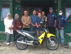 Pemkab Bangka Bantu Satu Unit Motor untuk ISBA Palembang