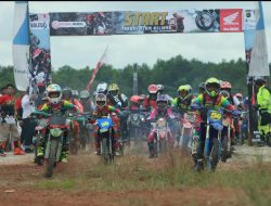 350 Offroder Motor Trail Ramaikan Event Trabas Alam Belinyu