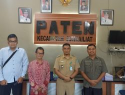 Bangun Sinergitas, Panwascam Sungailiat Kunjungi Kecamatan