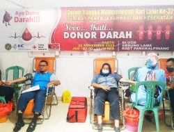 Peringati Harlah Ke-32, SP Farkes Pangkalpinang Gelar Bakti Sosial