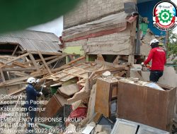 ERG PT Timah Tbk Berjibaku Bantu Korban Gempa Cianjur, Berikan Pelayanan Medis Hingga Bantu Evakuasi Warga