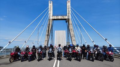Puluhan Bikers Honda Babel Gelar City Fun Challenge