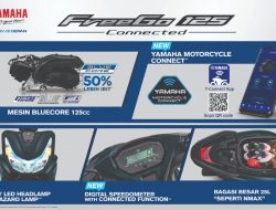 Miliki Bagasi Terbesar Dikelasnya dan Fitur Y-Connect, Yamaha FreeGo 125 Connected Jadi Primadona Keluarga Muda Indonesia